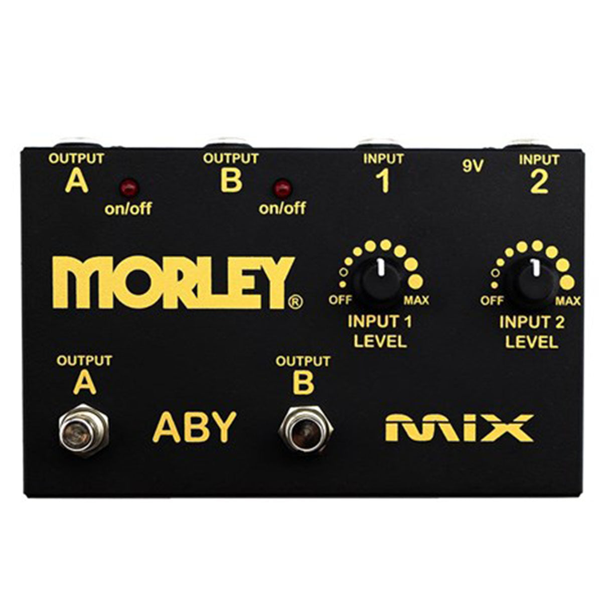Morley ABY-G MIX Mixer / Combiner Pedal Gold Series