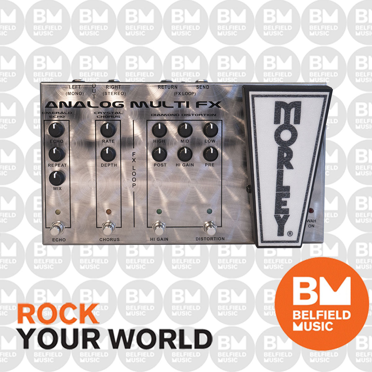 Morley AFX1 Analog Multi FX Effects Pedal Buy Online Belfield Music