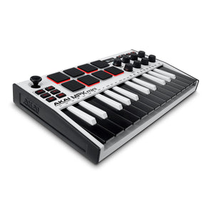 Akai Pro MPK Mini mk3 White Portable USB Keyboard Controller