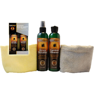 Music Nomad MN112 Premium Drum and Cymbal Care Kit 4-Piece