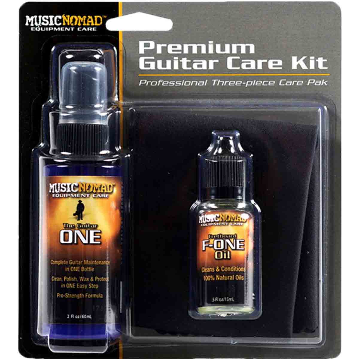 Music Nomad MN140 Premium Guitar Care Kit 3-Piece