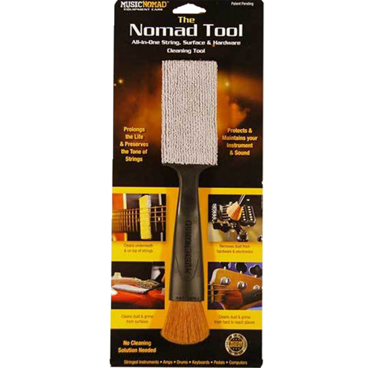 Music Nomad MN205 The Tool All-In-One String, Surface & Hardware Cleaning Tool