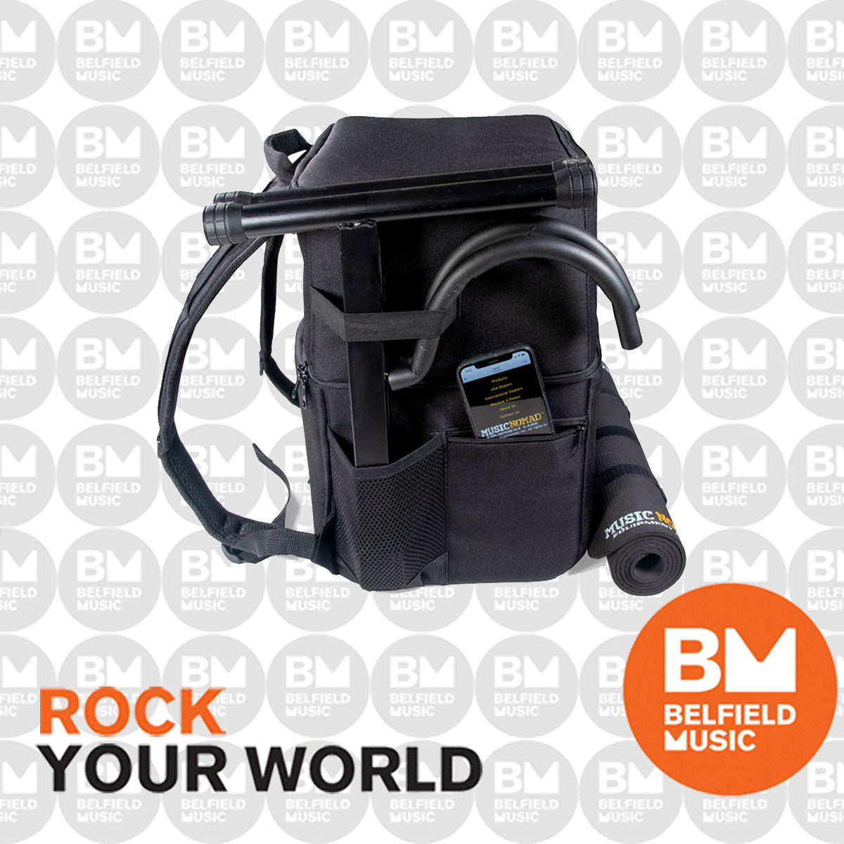 Music Nomad MN285 GOMAD Guitarist Gear Bag w/ Backpack Straps