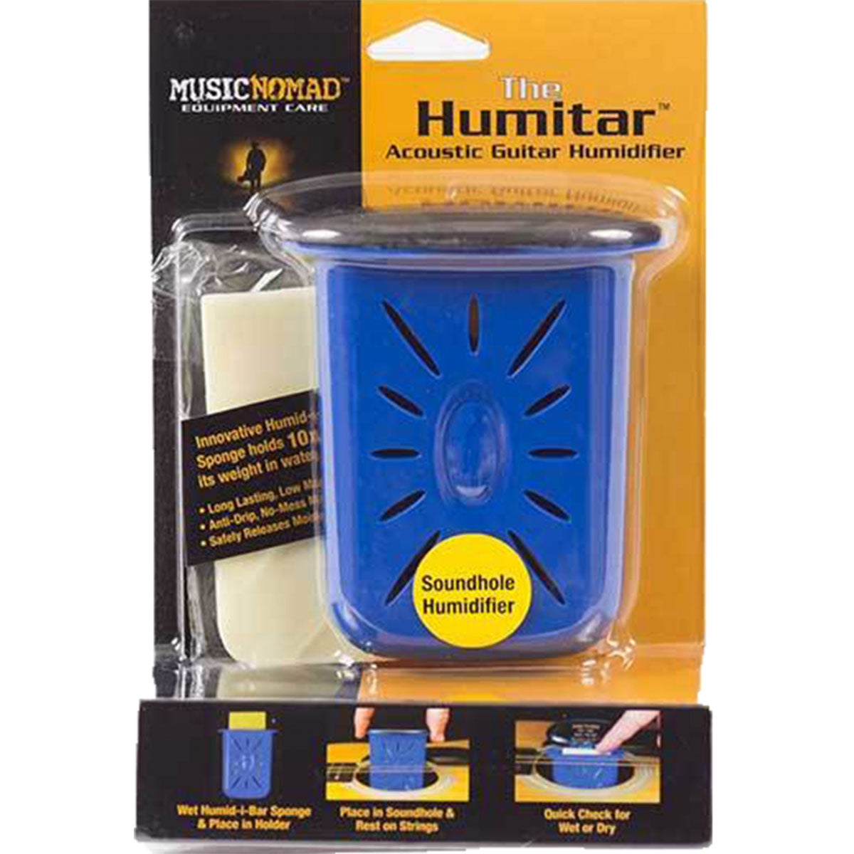 Music Nomad MN300 Acoustic Guitar Soundhole Humidifier