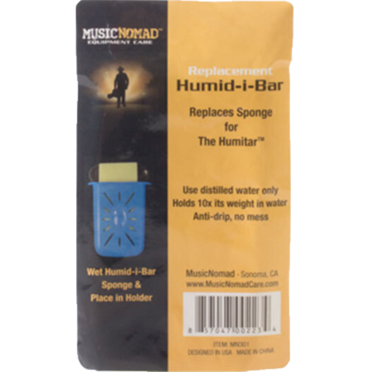 Music Nomad MN301 Replacement Humid-i-Bar Sponge for the Humitar Humidifier