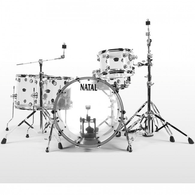 Natal Arcadia Acrylic Drum Kit Transparent