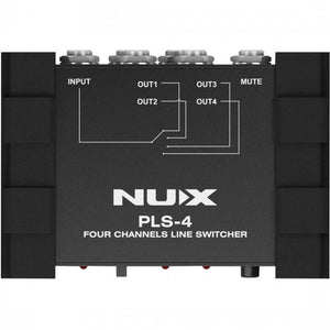 NU-X PLS-4 Line Switcher 4-Channel