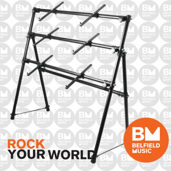 A frame keyboard stand top
