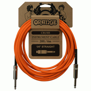 Orange CA036 Crush Guitar Cable 6m (20ft) Instrument Lead