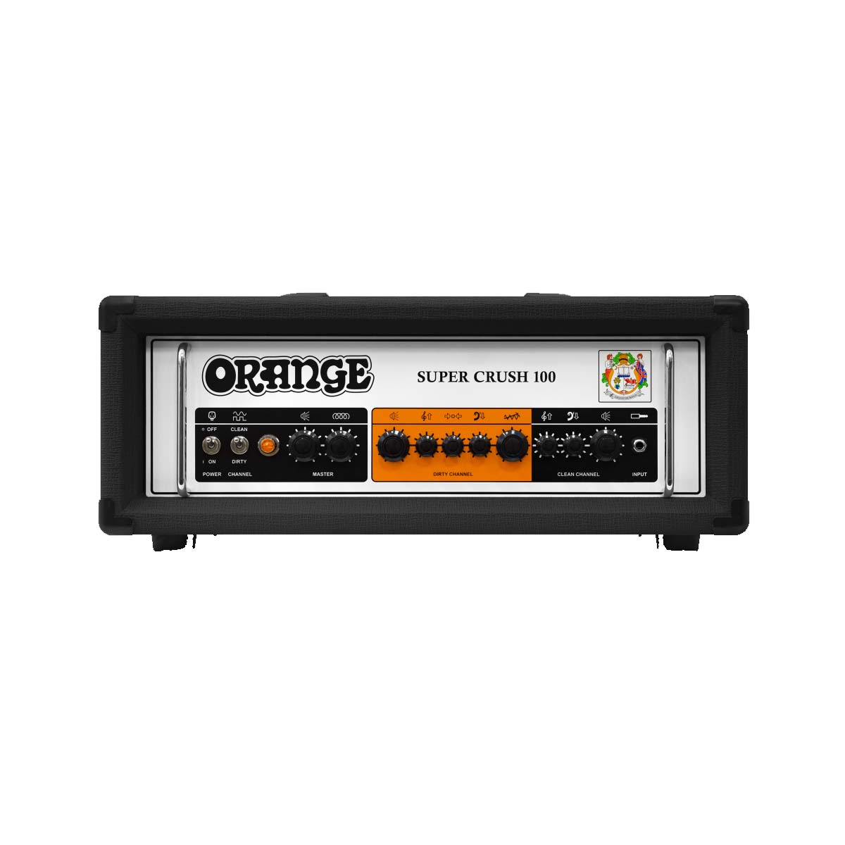 Orange Super Crush 100 Guitar Amplifier 100w Head Amp Black