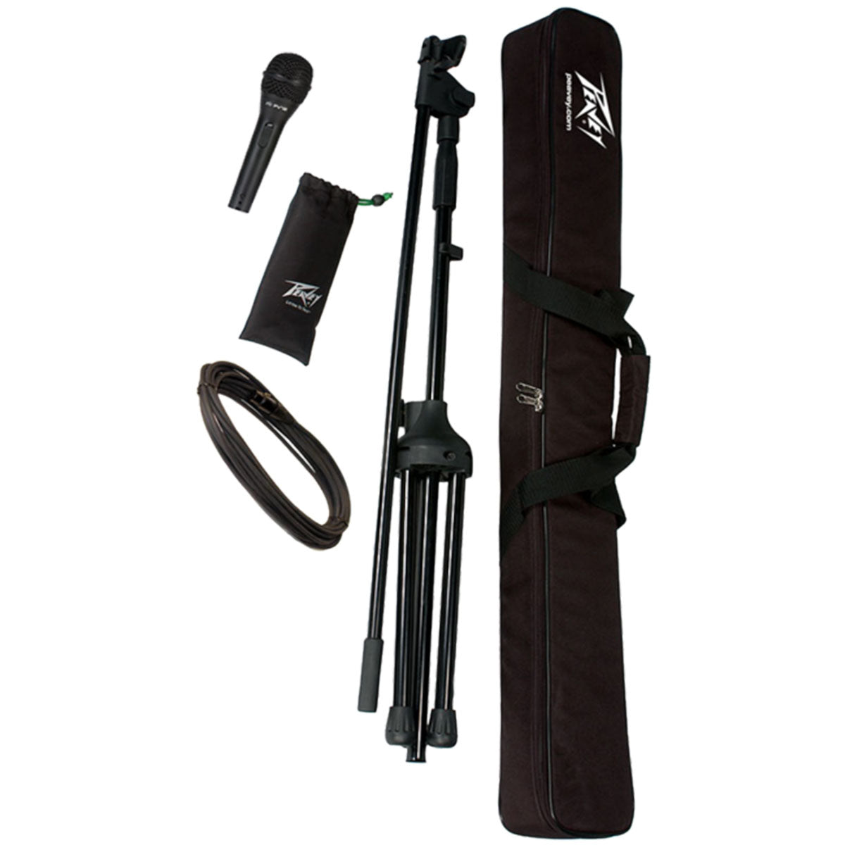 Peavey MSP2 Mic Pack inc. Pvi 2 Microphone, XLR Cable, Stand &amp; Carry Bag