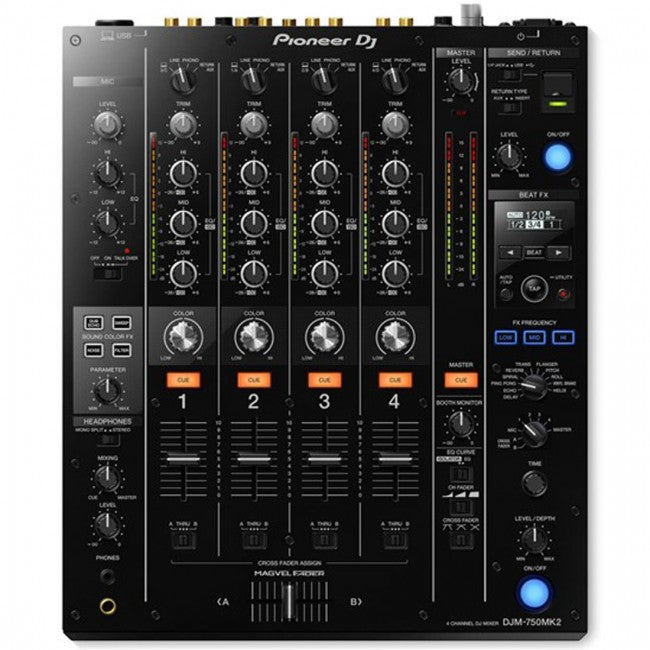 Pioneer DJM750 MK2 4-Channel DJ Mixer