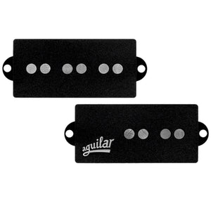 Aguilar Bass Guitar Pickups 60s Era 5-String P Bass Pickup Set - Narrow Spacing, Small Cover