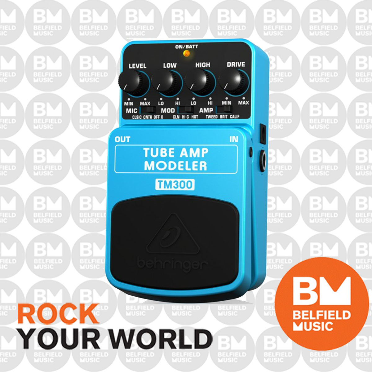 Behringer TM300 Tube Amp Modeler Effects Pedal Buy Online