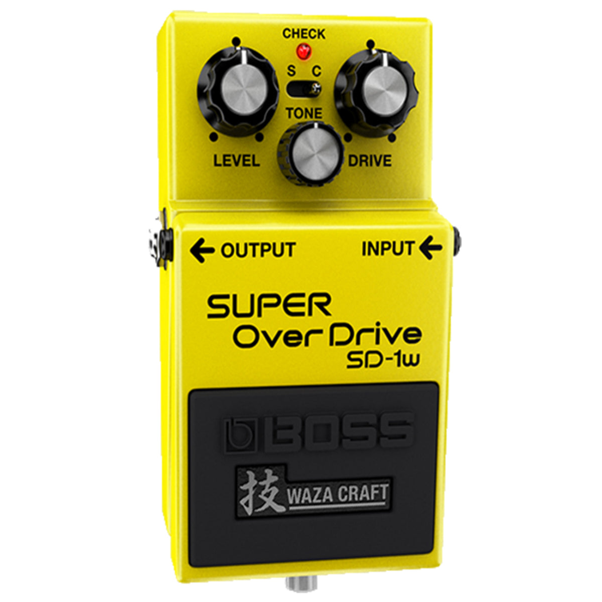 Boss SD-1W WAZA Craft Super Overdrive Effects Pedal SD1W