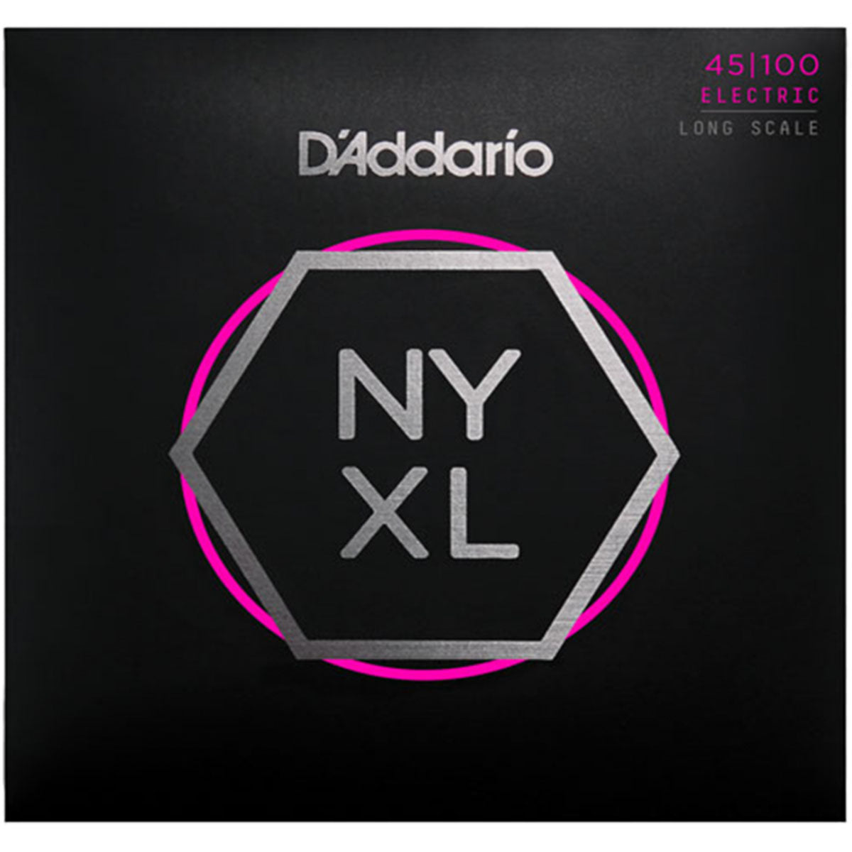 D&#39;Addario NYXL45100 Bass Guitar Strings Nickel Wound Long Scale 45-100 Regular Light
