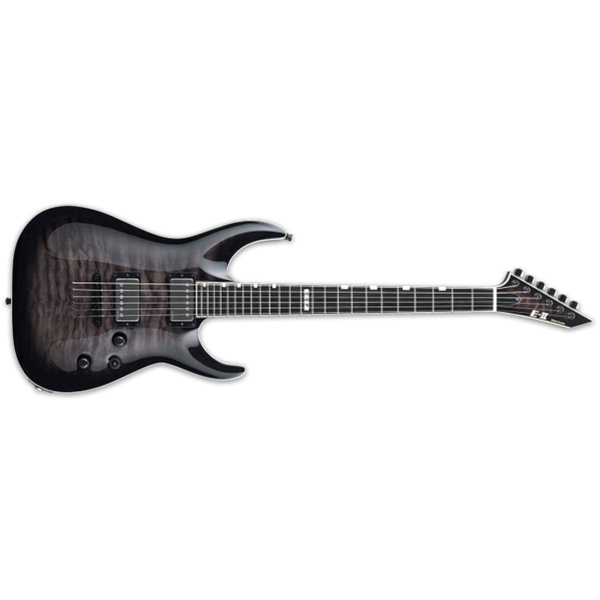 ESP E-II Horizon NT-II Electric Guitar Quilted Maple See Thru Black Sunburst w/ EMGs