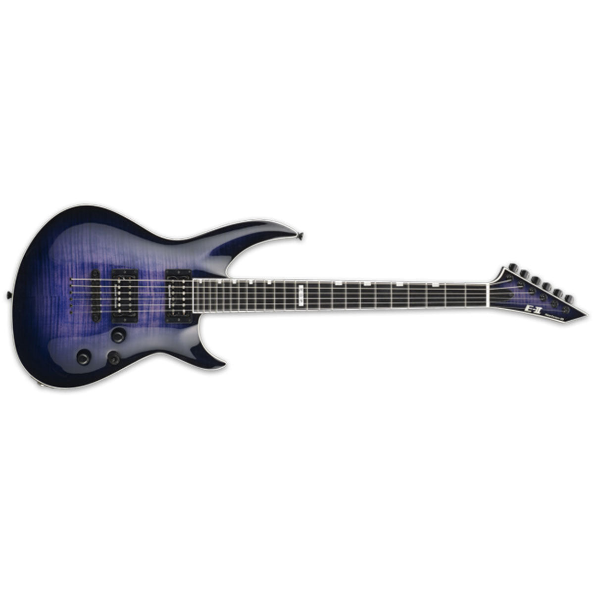 ESP E-II Horizon-III Electric Guitar Flamed Maple Reindeer Blue w/ Duncans