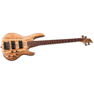 ESP LTD B-204SM Bass Guitar Bass Natural Satin Spalted Maple Top w/ Active EQ