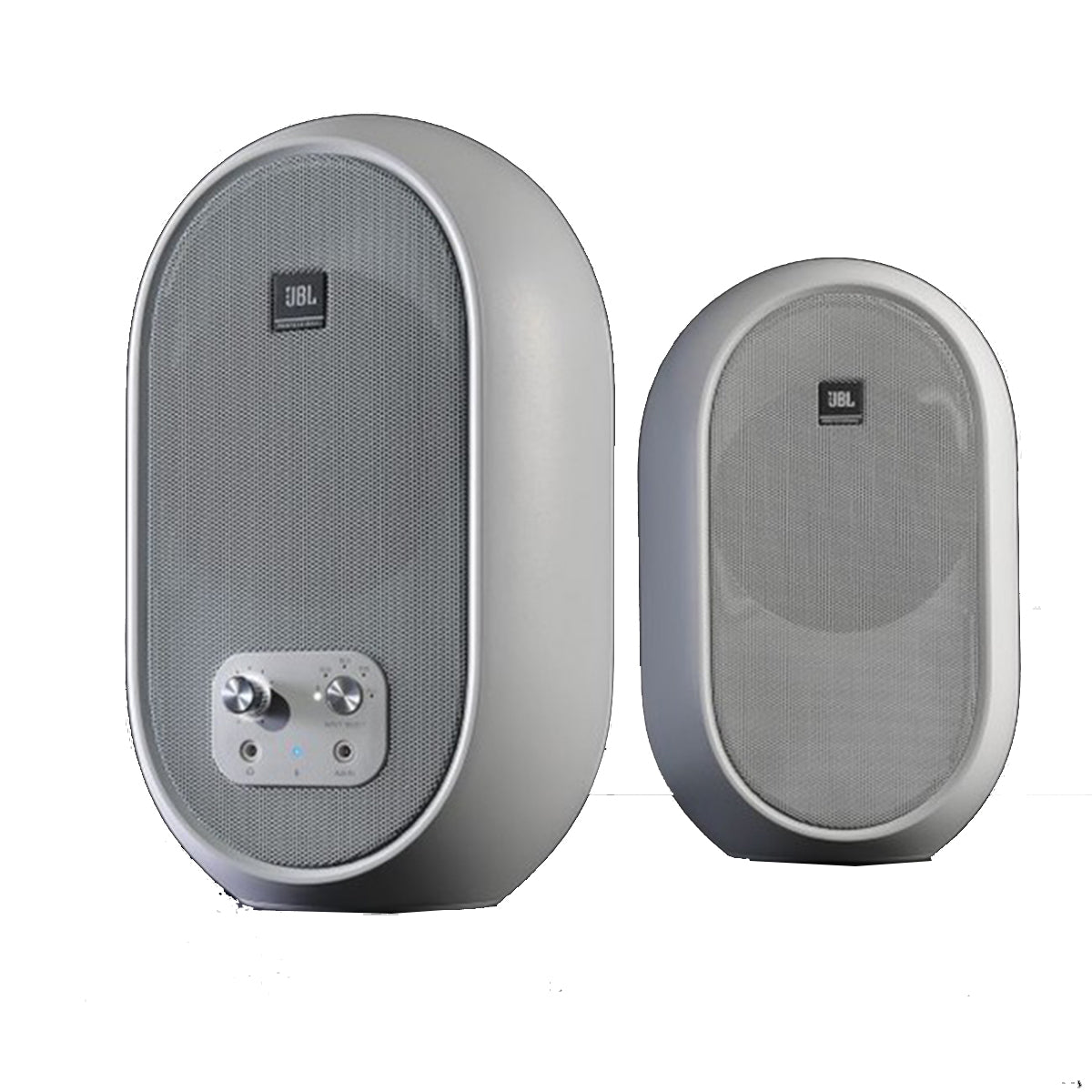 JBL 1 Series 104BT Bluetooth Desktop Monitors Reference Speakers Pair - White