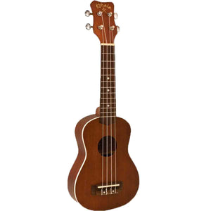 Kohala Akamai Series Soprano Ukulele Natural Satin (with Binding)