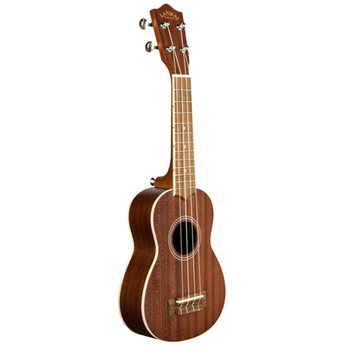 Lanikai Mahogany Series Soprano Ukulele Natural Satin Uke w/ Gig Bag