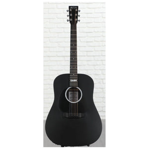Martin DX Johnny Cash Signature Acoustic Guitar Black Left Handed