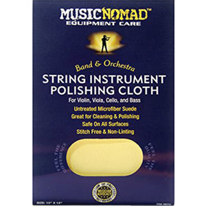 Music Nomad MN731 Untreated Polish Cloth For Violins, Viola, Cello & Bass 12x12inch