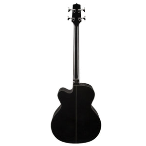 Takamine GB30 Series Acoustic Bass Guitar Black w/ Pickup & Cutaway - TGB30CEBLK