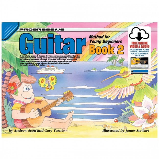 Progressive Books 18323 Young Beginner Guitar Book 2 KPYG2X