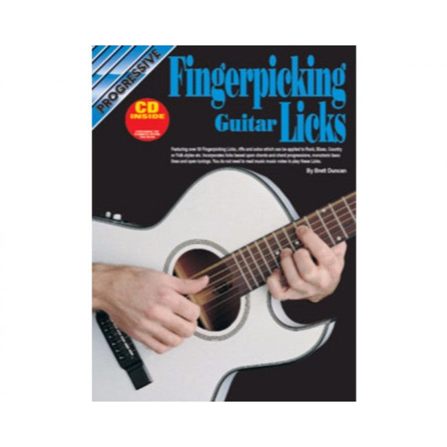 Progressive Books 18370 Fingerpicking Licks