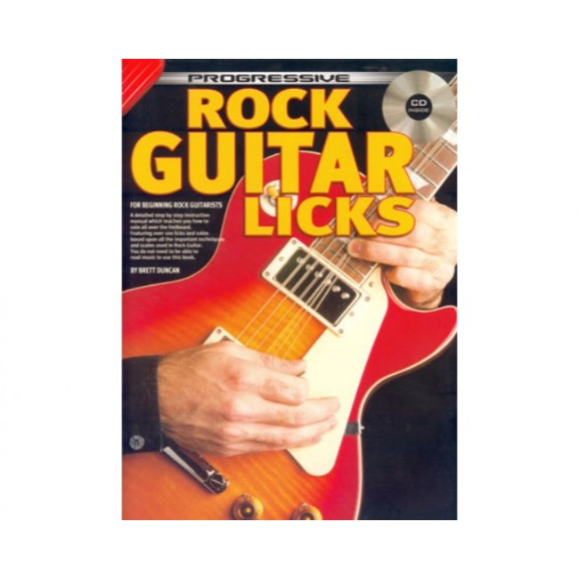 Progressive Books 18374 Rock Guitar Licks