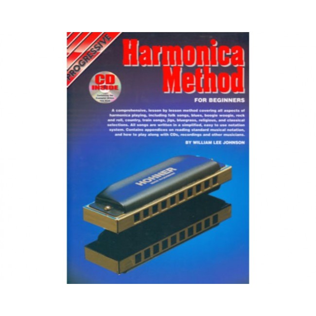 Progressive Books 18384 Harmonica Method
