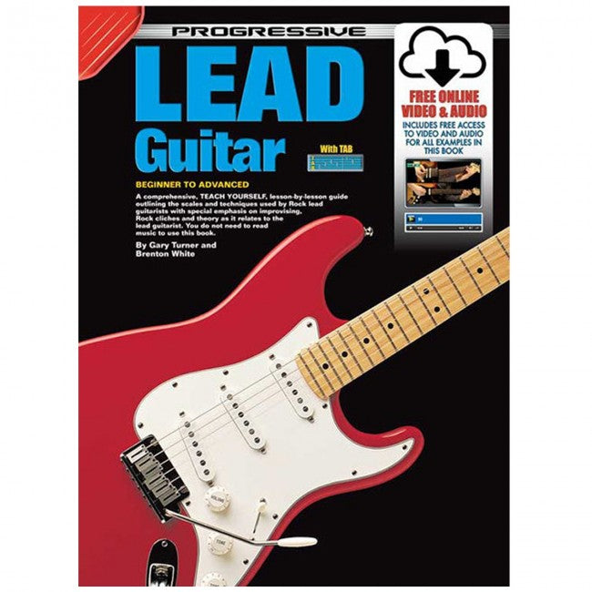 Progressive Books 54046 LEAD Guitar Book w/ Online Media - KPLX