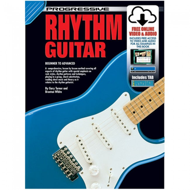 Progressive Books 54047 RHYTHM Guitar w/ Online Media KPRX
