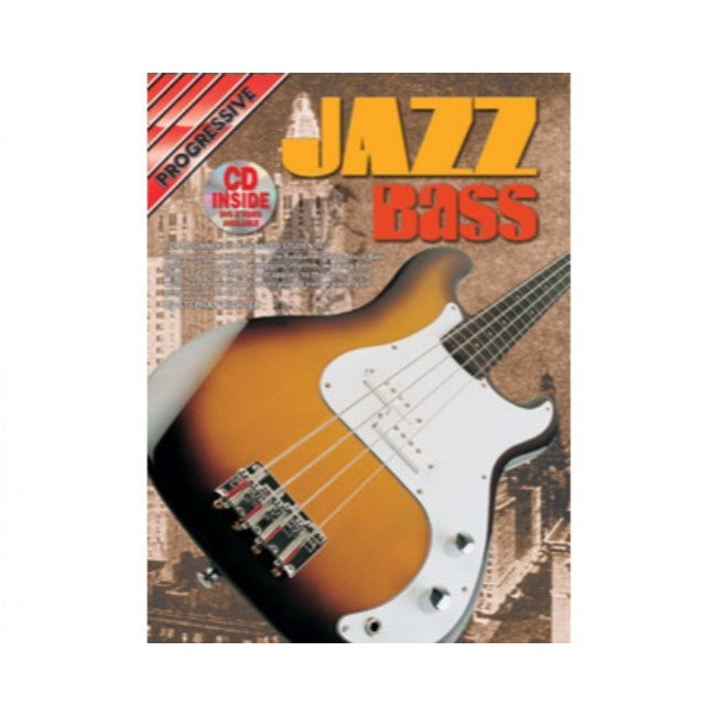 Progressive Books 69082 Progressive Jazz Bass