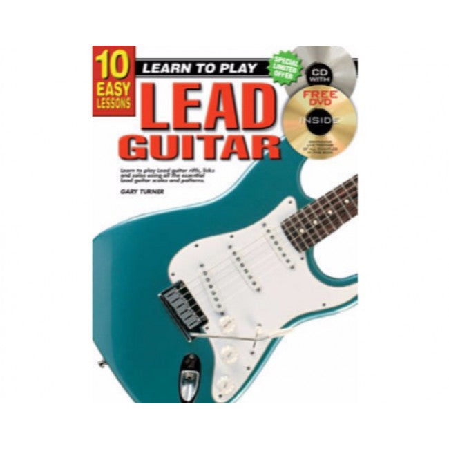Progressive Books 69103 10 Easy Lead Guitar
