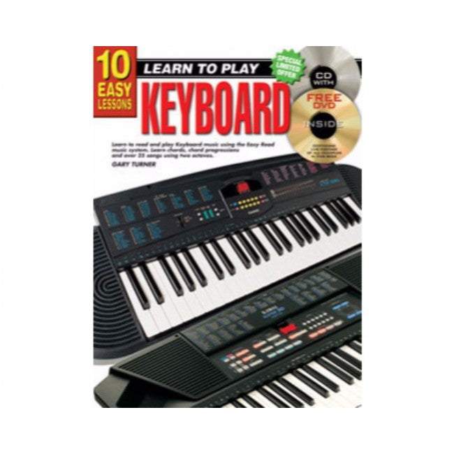 Progressive Books 69109 10 Easy Keyboard