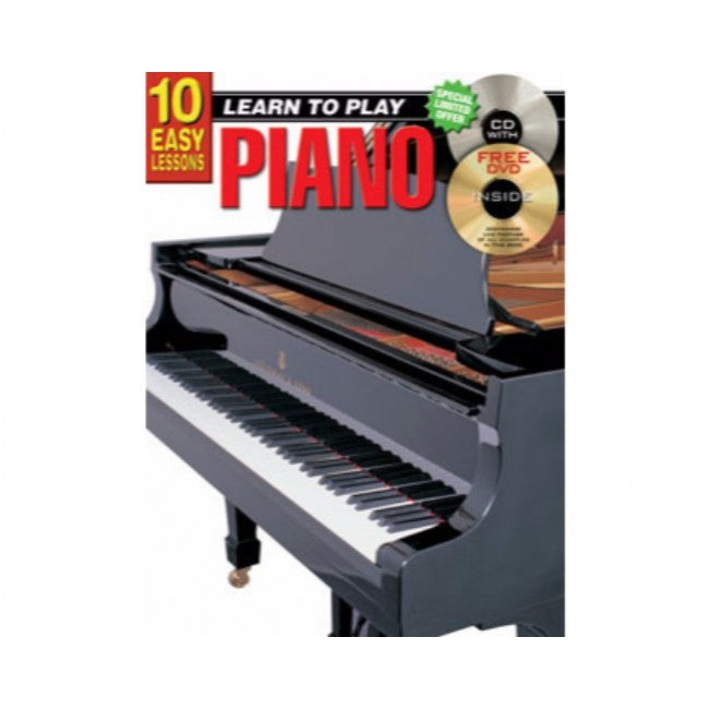 Progressive Books 69112 10 Easy Piano