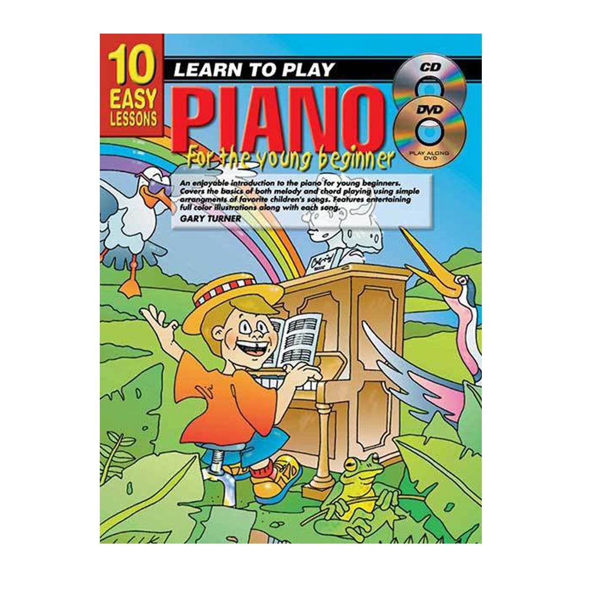 Progressive Books 69137-10 Easy Young Beginner Piano CD/DVD