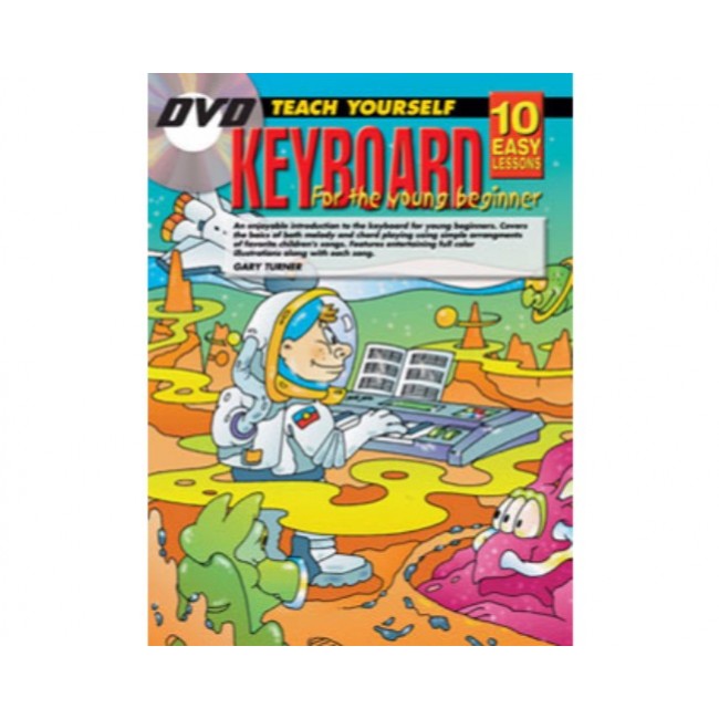 Progressive Books 69138 10 Easy Lessons Keyboard