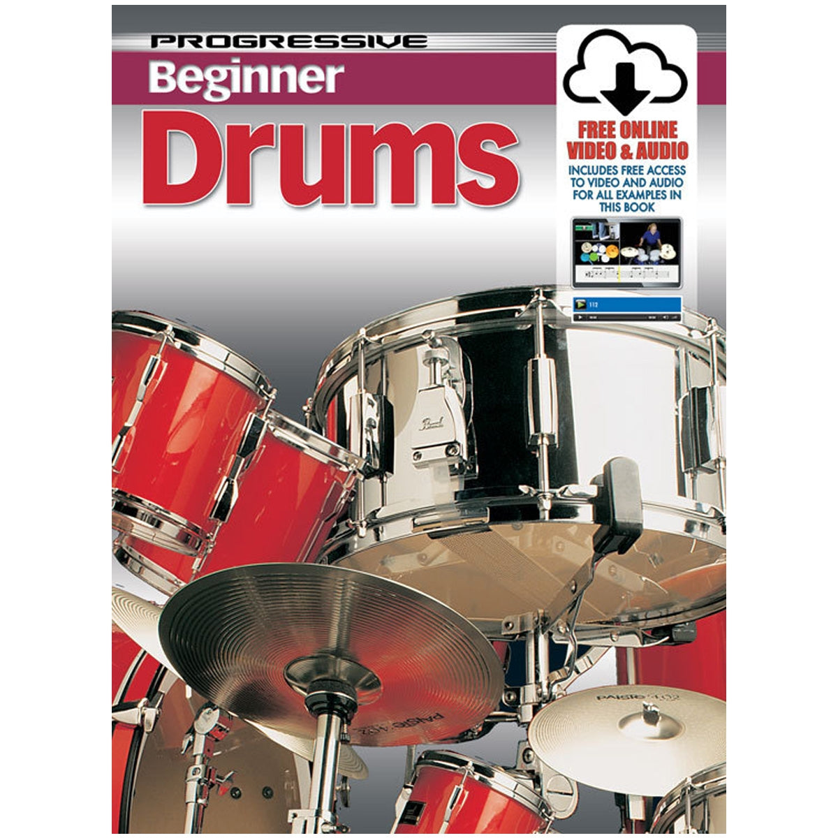 Progressive Books 69165 Beginner Drums KPPBDX