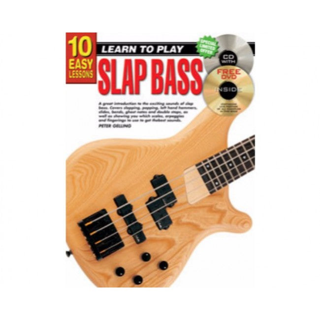 Progressive Books 69175 10 Easy Slap Bass