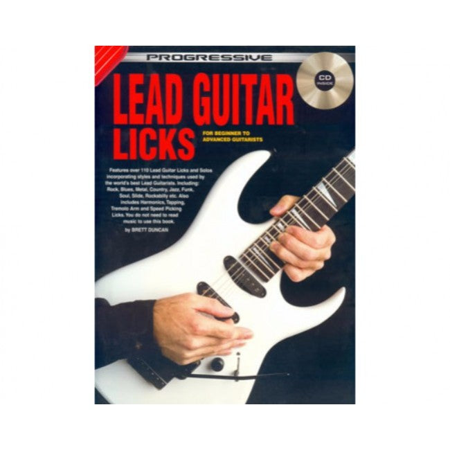 Progressive Books 72600 Lead Guitar Licks