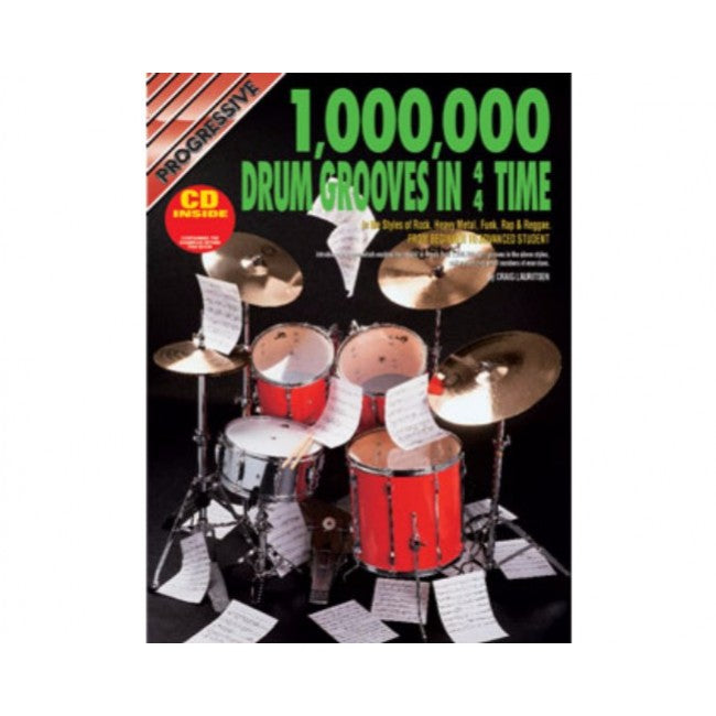 Progressive Books 72609 1Mill. Drum Grooves