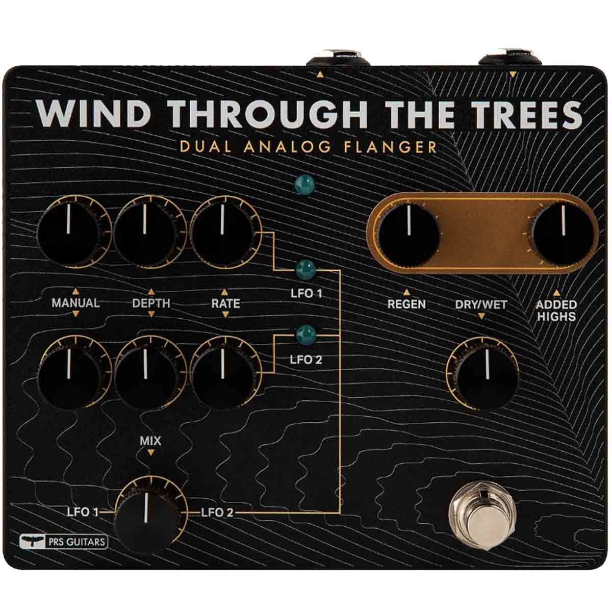 PRS Paul Reed Smith Wind Through The Trees Dual Analog Flanger Effects Pedal