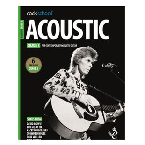 Rockschool Acoustic Guitar Grade 3 - 2019+ Book & Online Audio