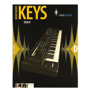 Rockschool Band Based Keys Debut Book & Online Audio