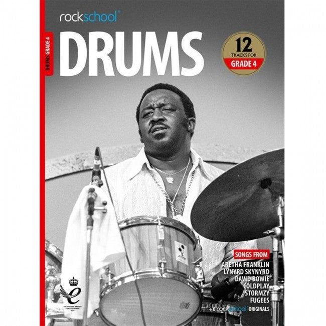 ROCKSCHOOL Drums Grade 4 2018-2024 Book