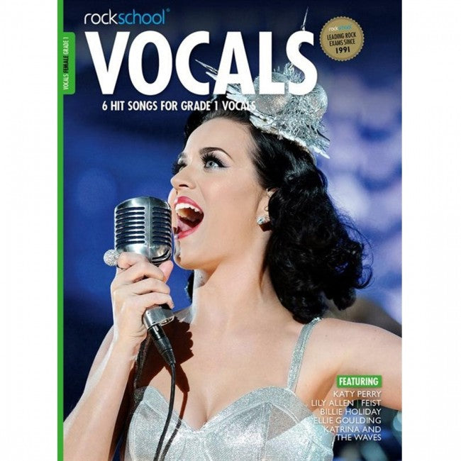 ROCKSCHOOL Vocals Grade 1 Female 2014-2020 Book